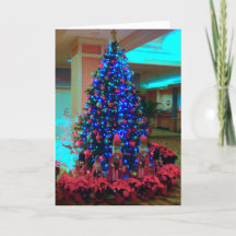 Blauer Weihnachtsbaum
