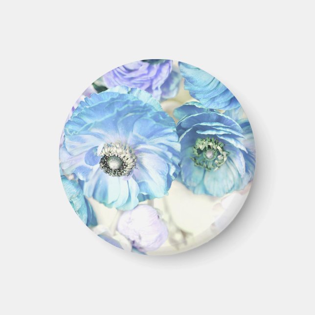 Blauer Whisperat Magnet (Vorne)