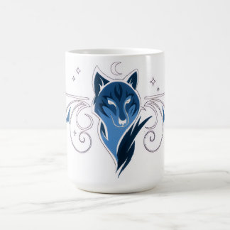 Blauer Wolf Kaffeetasse