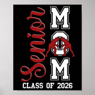 Blauer Wrestling-Ringer Senior-Mutter Cl von 2026 Poster