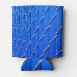 Blauer Zaun Dosenkühler