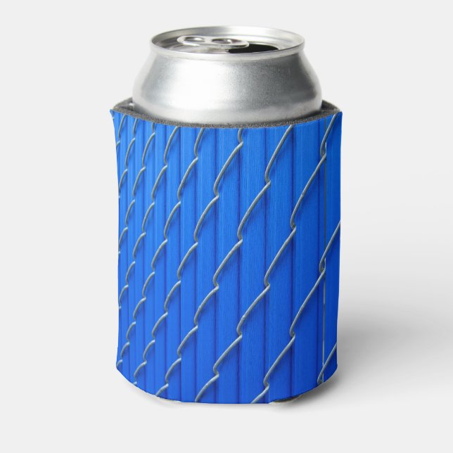 Blauer Zaun Dosenkühler (Kanne Rückseite)