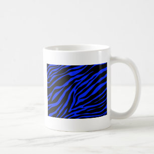 Blauer Zebra Tasse