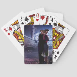 Blauer Zug Spielkarten