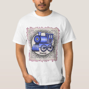 Blauer Zug T-Shirt