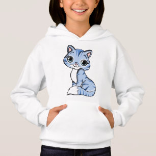 Blauer Zwergfisch Hoodie