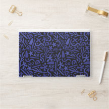 blaues abstraktes nahtloses Muster