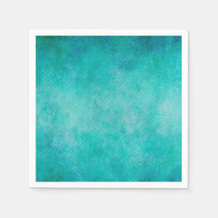 Blaues Aquaaquamarines Watercolor-Papier-bunte Serviette