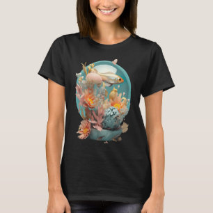 Blaues Aquarium T-Shirt