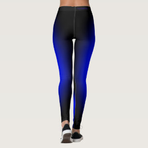 Blaues Auge Eclipse Leggings