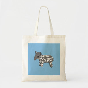 blaues Baby Tapir Tragetasche