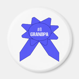 Blaues Band #1 Opa Magnet