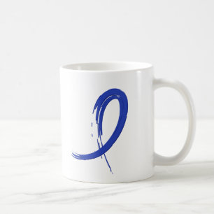 Blaues Band A4 CFS- Tasse