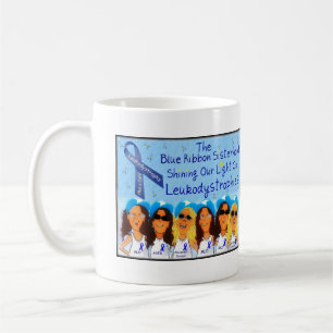 Blaues BandSisterhood Tasse