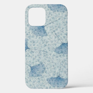Blaues Blätter-Muster-Design Case-Mate iPhone Hülle