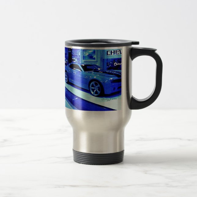 "Blaues Camaro" © 2009 S.J. Reisebecher (Rechts)