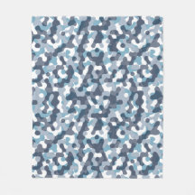 Blaues Camouflage-Muster in Navy-Tönen