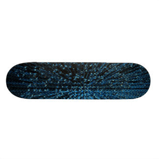 Blaues Chaos-kosmische Skateboard-Plattform Skateboard