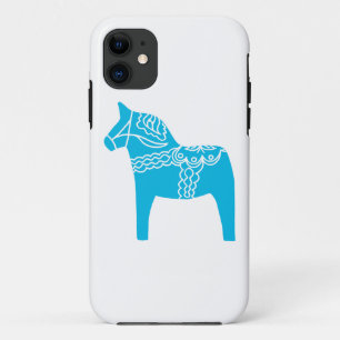 Blaues Dala Pferd Case-Mate iPhone Hülle