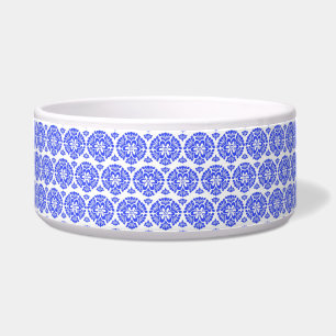 Blaues Delft-Ingwerglas Chinoiserie-Damastmuster Napf