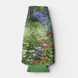 Blaues Delphinium Flaschenkühler