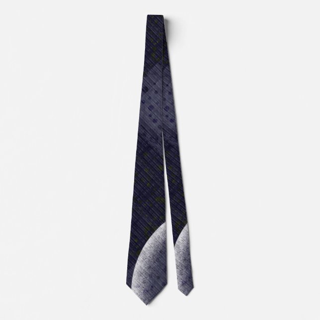 Blaues Design Krawatte (Vorderseite)