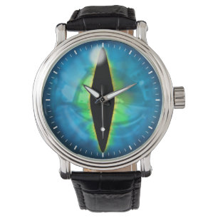 Blaues Drache-Auge Armbanduhr