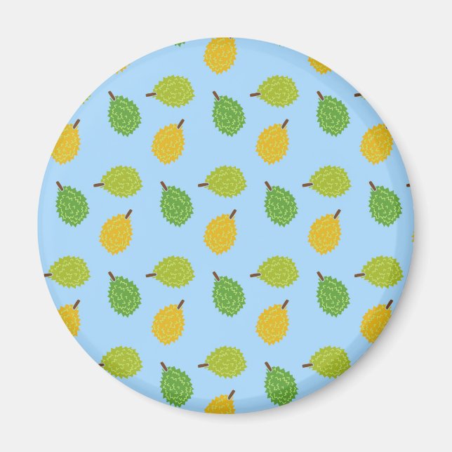 blaues Durian Magnet (Vorne)