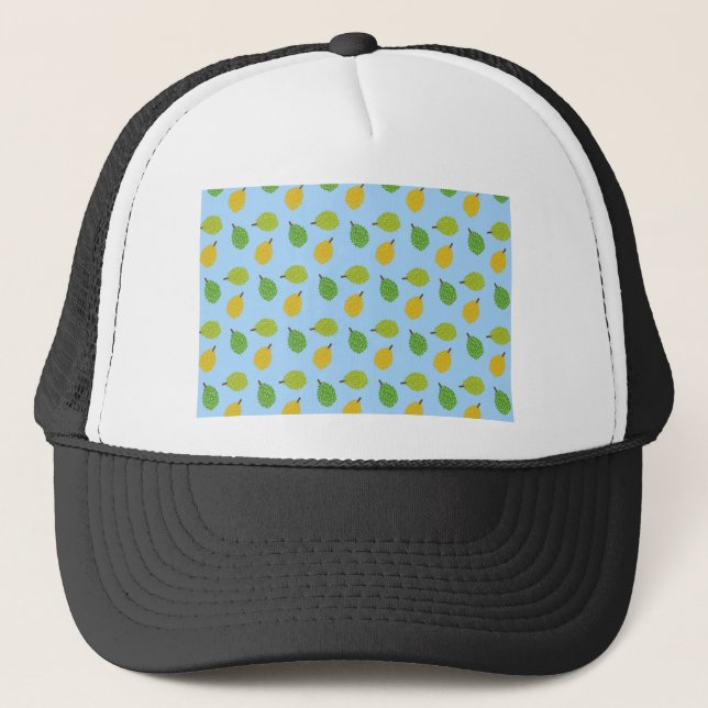 blaues Durian Truckerkappe (Vorderseite)