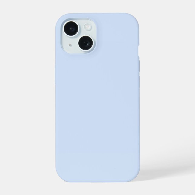 Blaues Eis iPhone 15 Hülle (Rückseite)