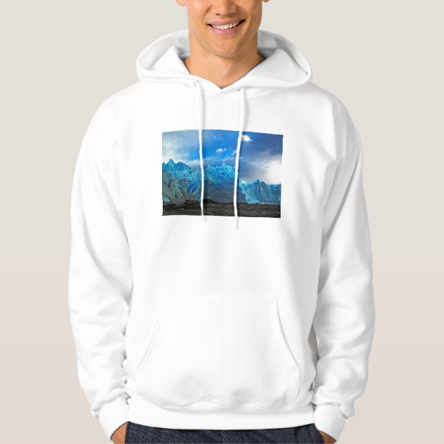 Blaues Eis - Perito Moreno Hoodie (Vorderseite)