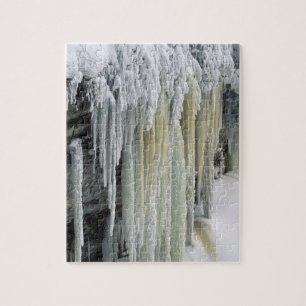 Blaues Eis und abfließendes Grundwasser; Tahquamen Puzzle