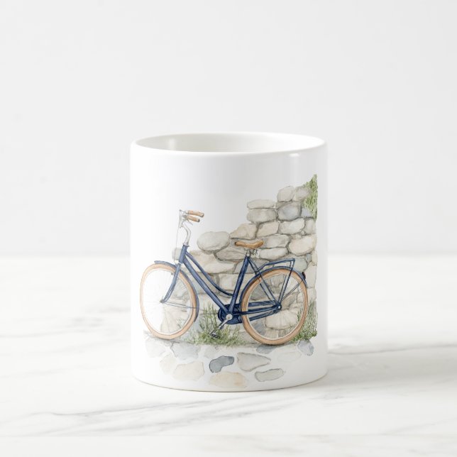 Blaues Fahrrad Kaffeetasse (Mittel)