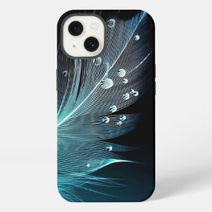 Blaues Feder Case-Mate iPhone-Hülle iPhone 13 Hülle