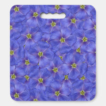 Blaues Flachs Nahtloses Muster