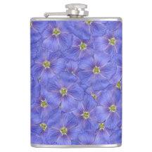 Blaues Flachs Nahtloses Muster