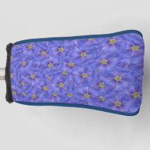 Blaues Flachs Nahtloses Muster