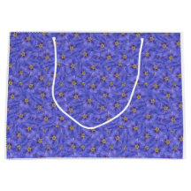 Blaues Flachs Nahtloses Muster