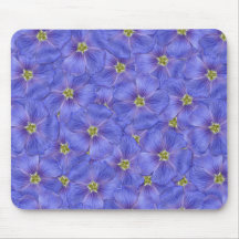 Blaues Flachs Nahtloses Muster