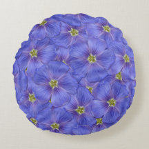 Blaues Flachs Nahtloses Muster