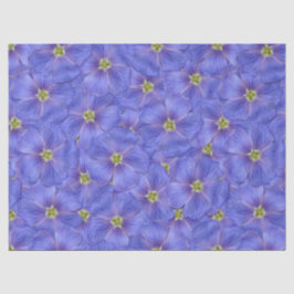 Blaues Flachs Nahtloses Muster Seidenpapier