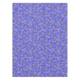 Blaues Flachs Nahtloses Muster Tischdecke