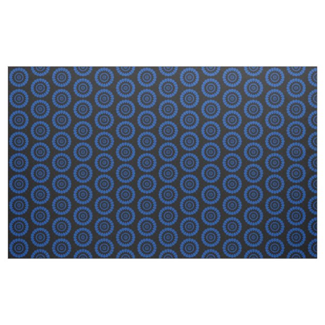 Blaues Fraktal Stoff (Yard (91,4 cm))