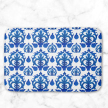 Blaues französisches Toile-Muster