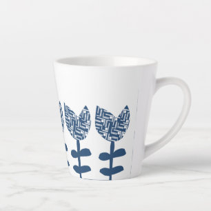 Blaues Gewässer Milchtasse