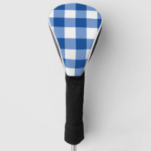 Blaues Gingham-Muster