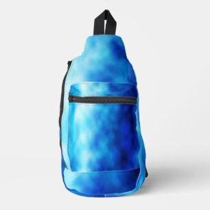 Blaues Glas Crossbody Bag