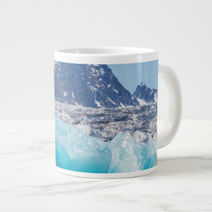 Blaues Gletschereis, Norwegen Jumbo-Tasse