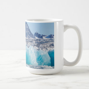 Blaues Gletschereis, Norwegen Kaffeetasse