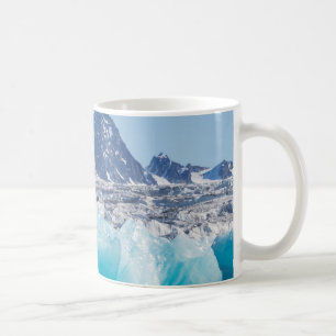 Blaues Gletschereis, Norwegen Tasse